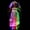 White, variant on Halloween Office Decor,Halloween Table Decor,Halloween Coffin Dancing Skeleton Decor Bride And Groom Couple Skeleton With LED Lights Spooky Dancing Figure(Black 12IN)