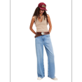 thumbnail image 2 of Camisetas Sin Mangas Acanaladas para Mujer, Camisetas de Verano Ajustadas con Cuello en V, Camisetas Casuales Básicas de Punto Sin Mangas Albaricoque M, 2 of 7