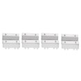 thumbnail image 1 of Abrazadera dentada de acero inoxidable, 16 piezas, abrazaderas para impresora 3D, abrazadera para impresora D, diseño exquisito, 1 of 8