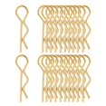 thumbnail image 1 of Clips RC Car Shell R Pack / 20Pcs Pin De Clip De Carcasa Del Coche Para HSP HPI Clips De Cuerpo de material acero Inoxidable Para 1:10 1:12 RC Car Spare Part dorado Magideal Clips RC Car Shell R, 1 of 7