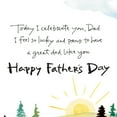 thumbnail image 4 of American Greetings Father's Day Card for Dad, Watercolor Scenic Mountain Nature Design, Includes Envelope, 4 of 4