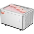 thumbnail image 3 of Commercial Stir-Fried Ice Cream Machine, 19.3"x14.9" Ice Cream Roll Pan with Compressor, 2 Scrapers for Making Frozen Yogurt and Ice Cream Rolls, 3 of 7