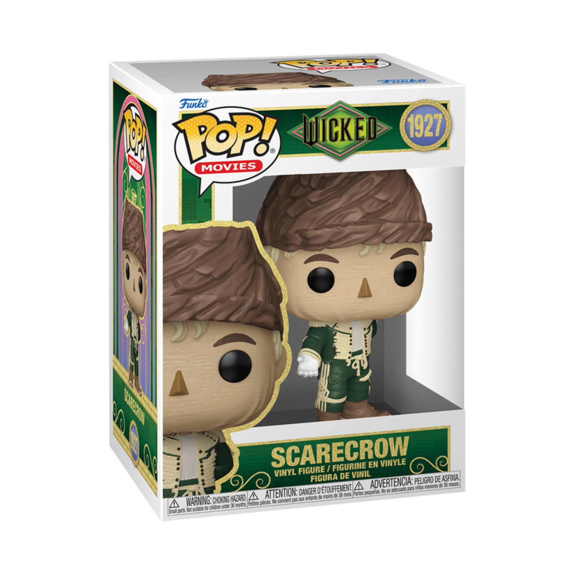 Funko Pop! Disney Wicked for Good Set of 4 – Elphaba, Glinda, Dorothy & Scarecrow Vinyl Figures with Pop Protectors | Collector’s Exclusive
