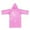 Pink, variant on Kids Rain Raincoat For Girls Boys Reusable EVA Clear Portable Rain Coats Lightweight Jackets With Hood
