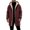 # Wine, variant on YABCSAZ Men's Waterproof Fleece Lined Rain Jacket Lightweight Softshell Raincoat Winter Hiking Windbreaker with Hood