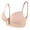 Beige, variant on Women Deep U Plunge Backless Push Up Bra, Low Cut Multiway Bra with Free Clear Straps for Wedding Prom Dresses