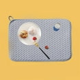 thumbnail image 4 of BE-TOOL 2Pcs Dish Drying Mats Kitchen Foldable Dish Protector Mat Anti-Skid Grey 500*380mm, 4 of 8