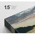 thumbnail image 4 of PixonSign Canvas Print Wall Art Mountain Silhouette & Reflection Nature Wilderness Photography Realism Rustic Landscape Colorful Multicolor Ultra for Living Room, Bedroom, Office - 16"x24", 4 of 5