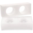 thumbnail image 1 of White EPE Pearl Wool Multihole Cup Holder Beverage Packing Stand for Storage Picnic 2pcs, 1 of 9