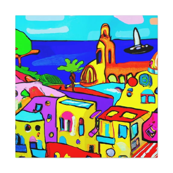 Summer Seaside Sunrise - Canvas