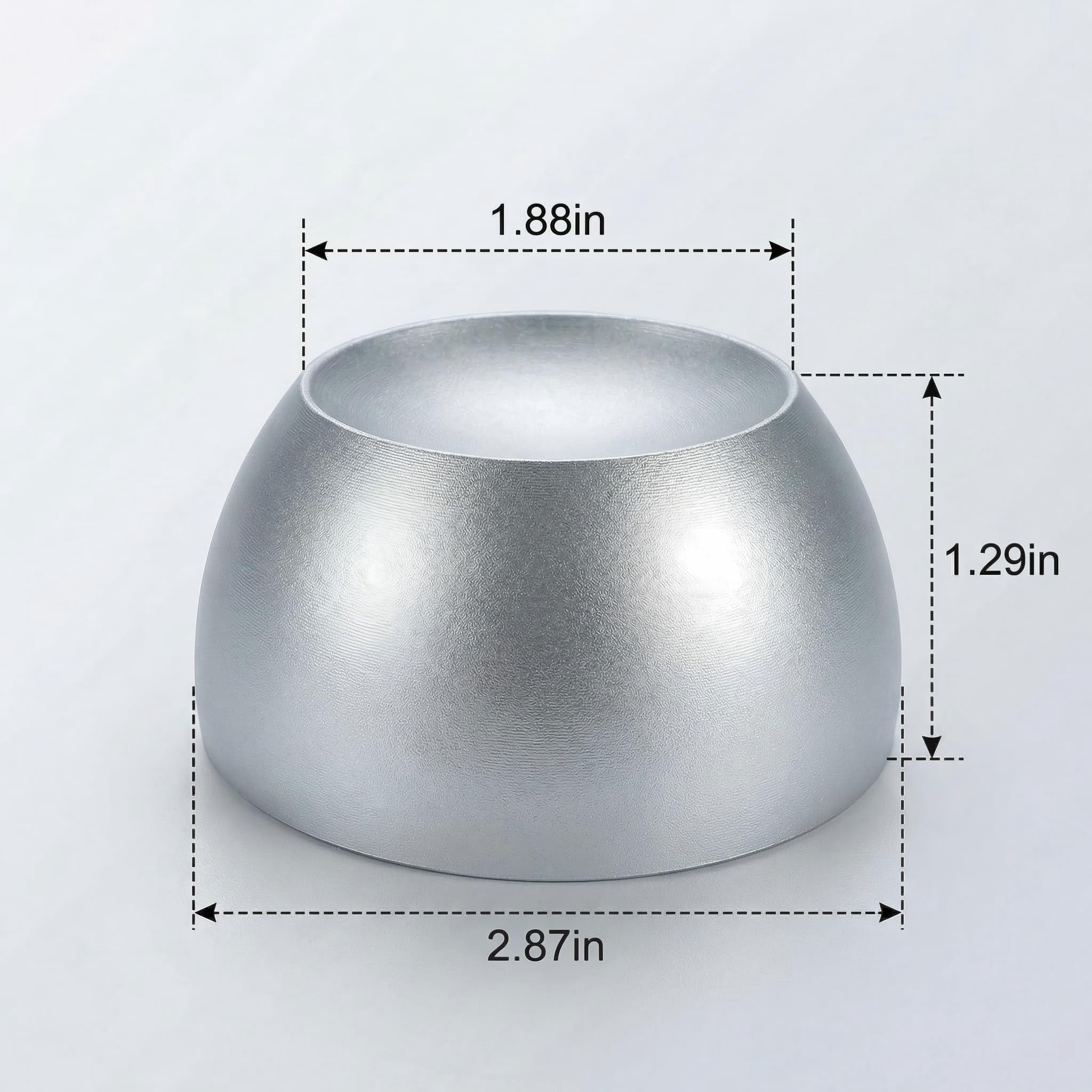 12000GS Rare Earth Magnets, Magnetic Heavy Duty & Fixing Hole, Suitable for DIY, Office, Recycling, Metal Clearance (1, Silver, 2.87" L x 1.29" H)