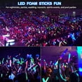 thumbnail image 5 of Barras de espuma LED Blu7ive, varillas luminosas parpadeantes, 30 unidades, 5 of 5