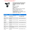 thumbnail image 2 of Thermostat Housing with Thermostat - Compatible with 2002 - 2008 Mini Cooper 2003 2004 2005 2006 2007, 2 of 2