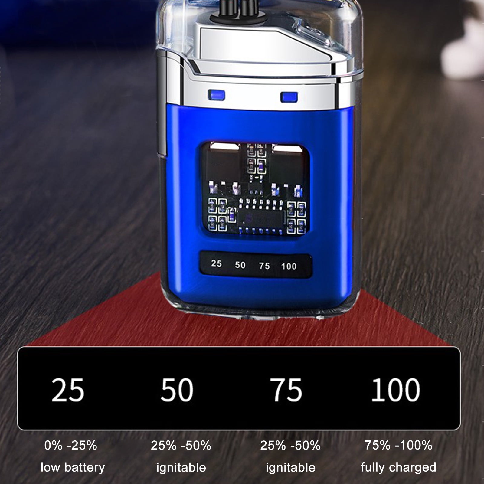 3 Set of Electronic Rechargeable Lighter, Lighter, Type-C Rechargeable Lighter Outdoor Windproof Lighter