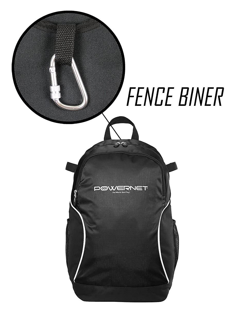 PowerNet Baseball Softball Backpack M - BLACK