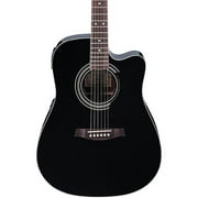 Ibanez V70CENT Acoustic Electric Guitar (Black)