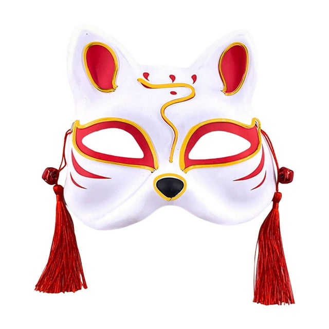 Halloween Animal Party Accessory Cute Half Face Masquerade Japanese Style Party Halloween Party 9 Party Halloween Party 9 Party Halloween Party 9 Party Halloween Party 9 Party Halloween Party 9 Party