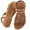 Brown, variant on Ablanczoom Womens Sandals Shoes String Beads Arch Support Summer Comfort Flat Beach Sandal for Women
