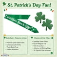 thumbnail image 3 of PMU 5 Pcs St. Patrick’s Day Celebration Accessory Bundle Shamrock Hair Clips, St. Pat’s Beads with Glasses, “Kiss Me I’m Irish” Beads & Green Satin Sash, 3 of 8