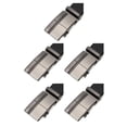 thumbnail image 2 of Transemion Men Belt Buckle Fashionable 4cm Width Metal Belts Heads DIY Zinc Multi-Types Automatic Buckles Replacement Business Type4 5Set, 2 of 6
