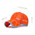 thumbnail image 4 of pxiakgy sun hat womens youth trucker cap with adjustable snapback unikids breathable baseball cap hat a + one size, 4 of 6