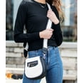 thumbnail image 7 of Kedzie Fireside Interchangeable Bag Strap in Vegan Faux Shearling, Ivory, 7 of 7