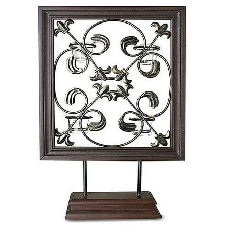Votive Candle Holder Table Sconce, Espresso