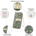 thumbnail image 5 of GAEKEAO Womens Wallet RFID Blocking Slim Thin Bifold Card Holder Vegan Leather Floral Long Clutch Wallets with Wristlet, 5 of 6