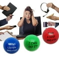 Stress Balls Decompressing Ball with Motivational Quotes Hand Exercise ...