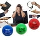 thumbnail image 4 of Pelotas antiestrés, pelota descompresora con frases motivacionales, pelotas para ejercitar las manos, juguetes antiestrés para niños y adultos para aliviar la ansiedad y el estrés., 4 of 8