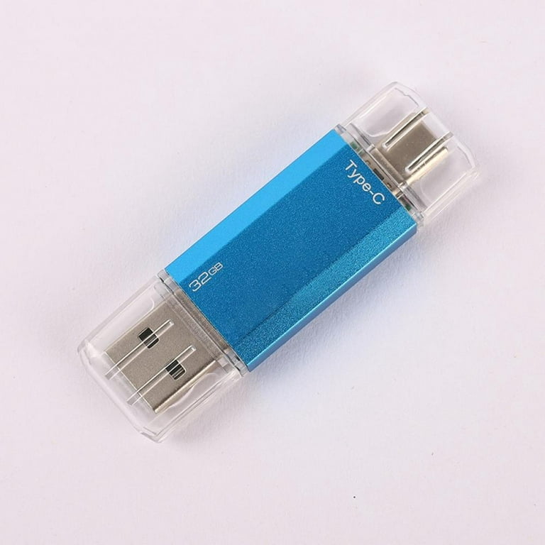 Flash Drive USB Type C Both 3.2 Tech - 2 in 1 Dual Drive Memory Stick High  Speed OTG for Android Smartphone Computer, MacBook, Chromebook Pixel 