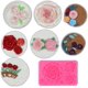 thumbnail image 4 of Molde de Silicona JAMW Rosa Grande 5 Tamaños Surtidos para Fondant Candy, 4 of 5
