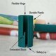 thumbnail image 4 of 3x Sliding Wrapping Paper Cutter Craft Seconds Wrap Paper Christmas Cut Tool, 4 of 5