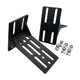 thumbnail image 1 of 2 soportes de negros de repuesto, clip de fijación lateral estable para tienda de campaña, kit de instalación de soporte en forma de L de acero, 1 of 8