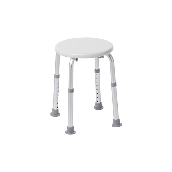 Drive Medical RTL12004KD Handicap Bathroom Stool, White