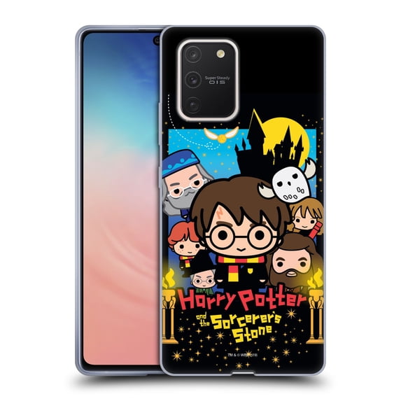 Head Case Designs Officially Licensed Harry Potter Deathly Hallows I Sorcerer's Stone Soft Gel Case Compatible with Samsung Galaxy S10 Lite