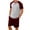 Wine, variant on Mens 2 Piece Pajamas Summer Shorts Sleepwear Soft Pjs Raglan Short Sleeve Pjs Sets with Pockets Loungewear (XL, Gray 01)