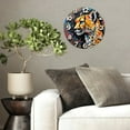 thumbnail image 4 of Tiger Wall Clock 10-Inch Silent Wooden Wall Clock, Battery Operated (AA Batteries Not Included), Artistic Home Decor, 4 of 8