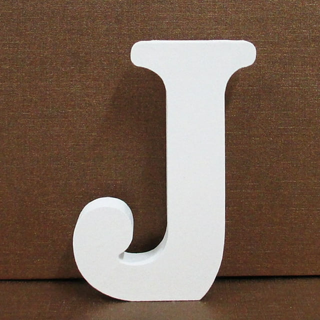 Fiudx Juego de Letras de Madera, Decoración Rústica Del Alfabeto, Versátil para Bodas y El Hogar, Decoración Personalizada para Fiestas, 26 Letras Az, Tamaño 10 X 10 X 1,5 Cm, Paquete de 1 Unidad