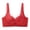 Red, variant on Yoga Bras for Women Push Up Wireless Lace Comfortable Bra Full Coverage Supportive Adjustable Straps Lightweight Bra Solid Everyday Bra