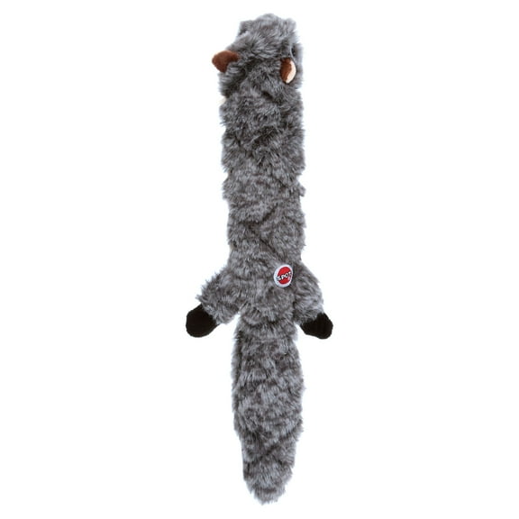 SPOT Skinneeez Mini Extreme Quilted Squirrel Dog Toy, 14"