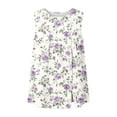 thumbnail image 4 of HONHUZH Womens Summer Tops Dressy Casual Tank Tops Sleeveless Tops Beach Vacation Sun Flower Outfit, 4 of 6