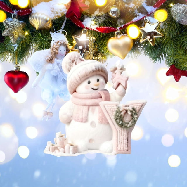 Christmas Tree Decorations Fidget Crochet Kit Christmas Tree Diy Craft with Box Christmas Decorations for The Home
