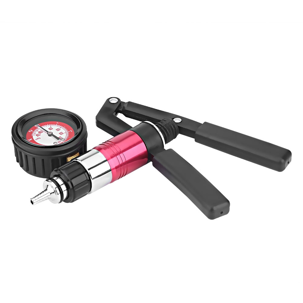 Mgaxyff Auto Hnad Held Vacuum Pump Pressure Tester Kit Brake Bleeder