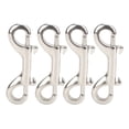 thumbnail image 1 of Mosquetones resistentes de acero inoxidable 316 de grado marino - Clips de perno de extremo doble L90MM para cadenas para mascotas, 1 of 8