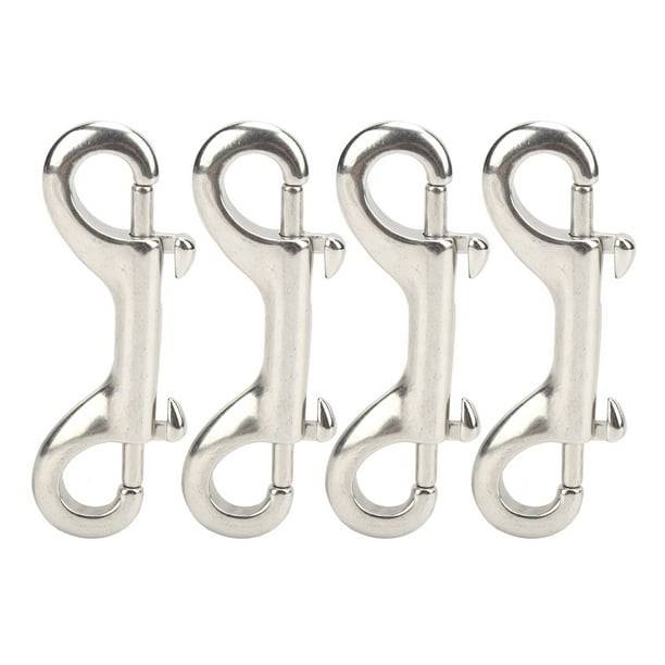 Lyumo L90mm Marine Stainless Steel 316 Double End Bolt Clips Heavy Duty Snap Hook For Pet Chain,double End Bolt Snap Hook,316 Stainless Steel Double E