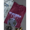 thumbnail image 3 of Modern Hysteria Techno Style T-Shirt Women -Image by Shutterstock, Female XX-Large, 3 of 4