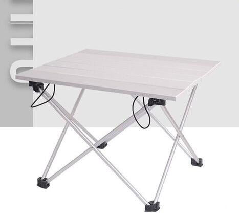 Details about   Folding Table Lightweight Compact Size Aluminum Alloy Easy To Clean BBQ Table 