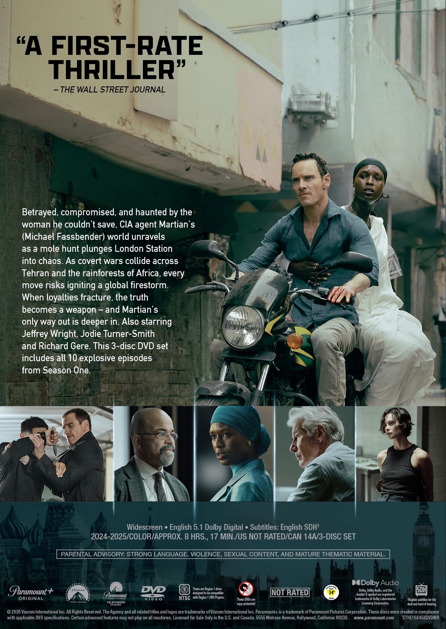Agency: Season One (DVD) Paramount, Drama, Thriller