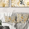 thumbnail image 3 of Designart "Artistic Botanical Sketches I" Plants Printed Throw Pillow, 3 of 5